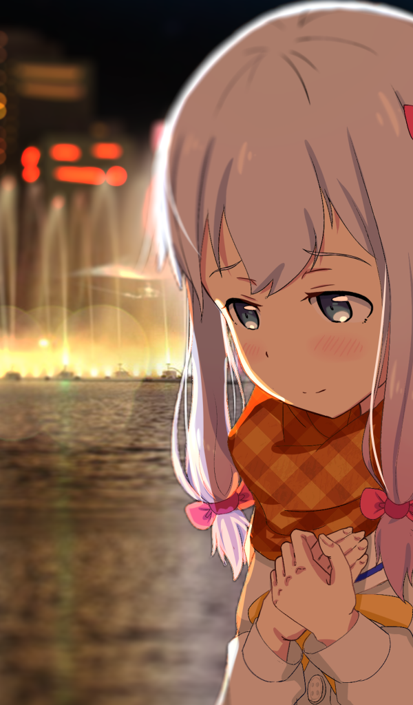 Девушка Идзуми Сагири аниме  Эроманга-Сэнсэй