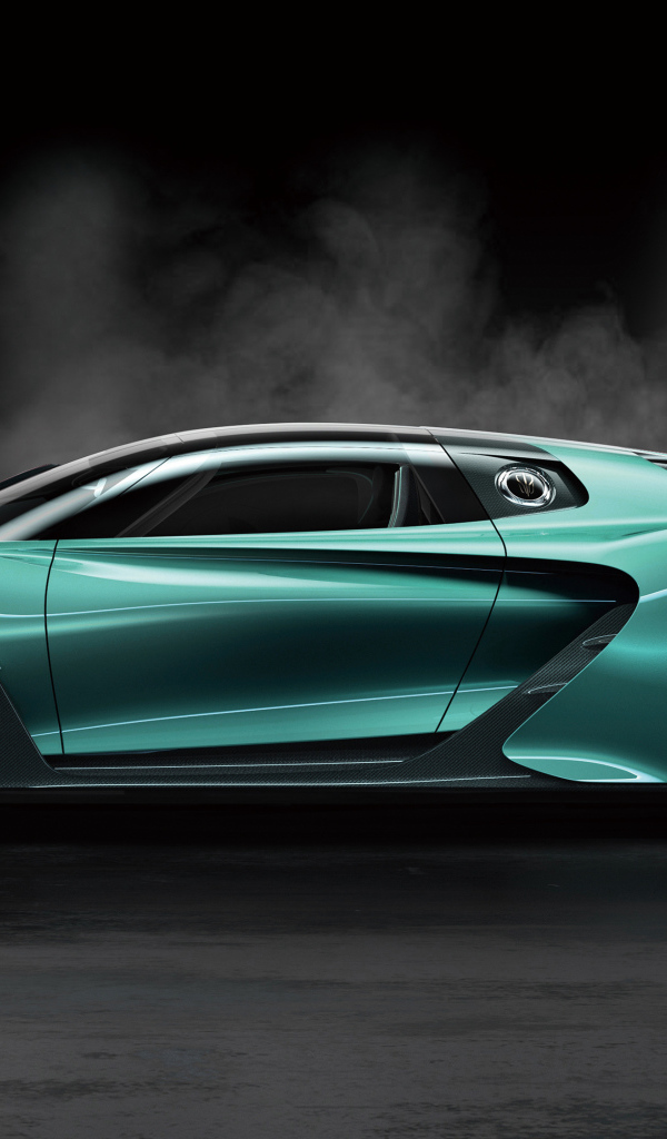 Быстрый автомобиль Hongqi S9 2020 года вид сбоку 