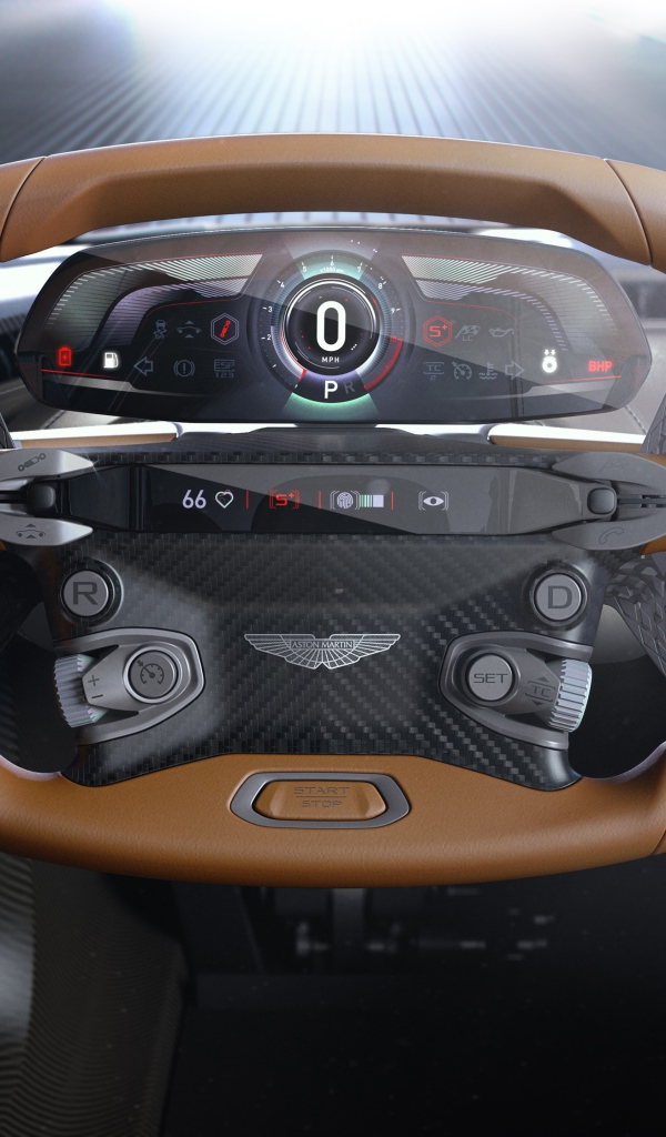 Салон автомобиля Aston Martin Project 003, 2019 года