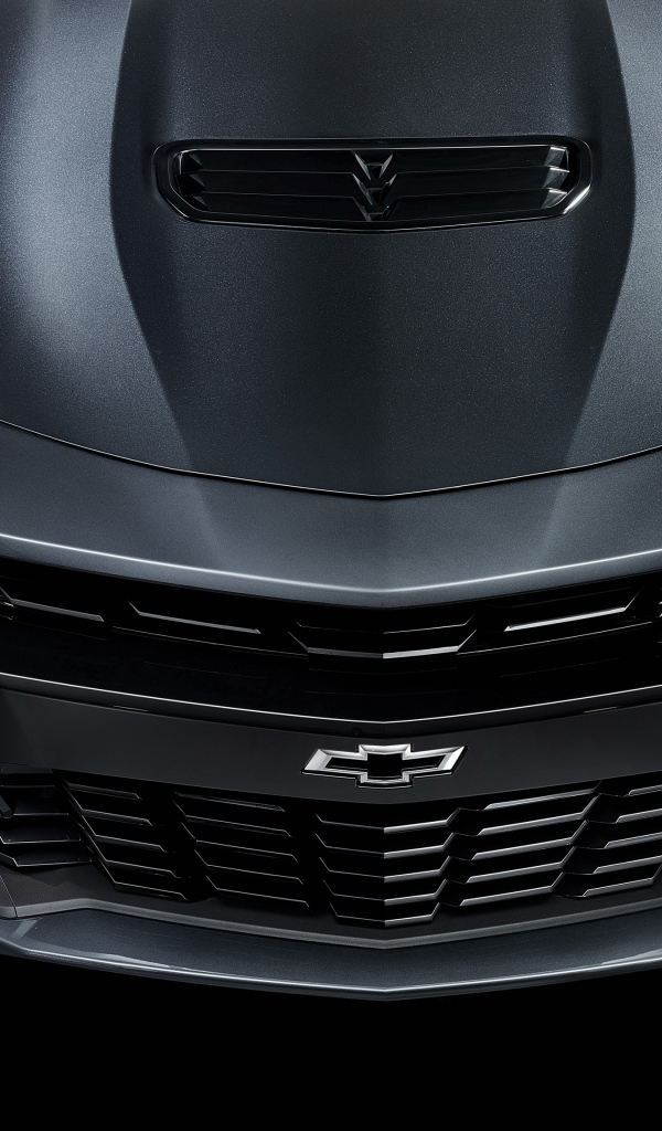 Передняя часть автомобиля Chevrolet Camaro SS 2019 года 