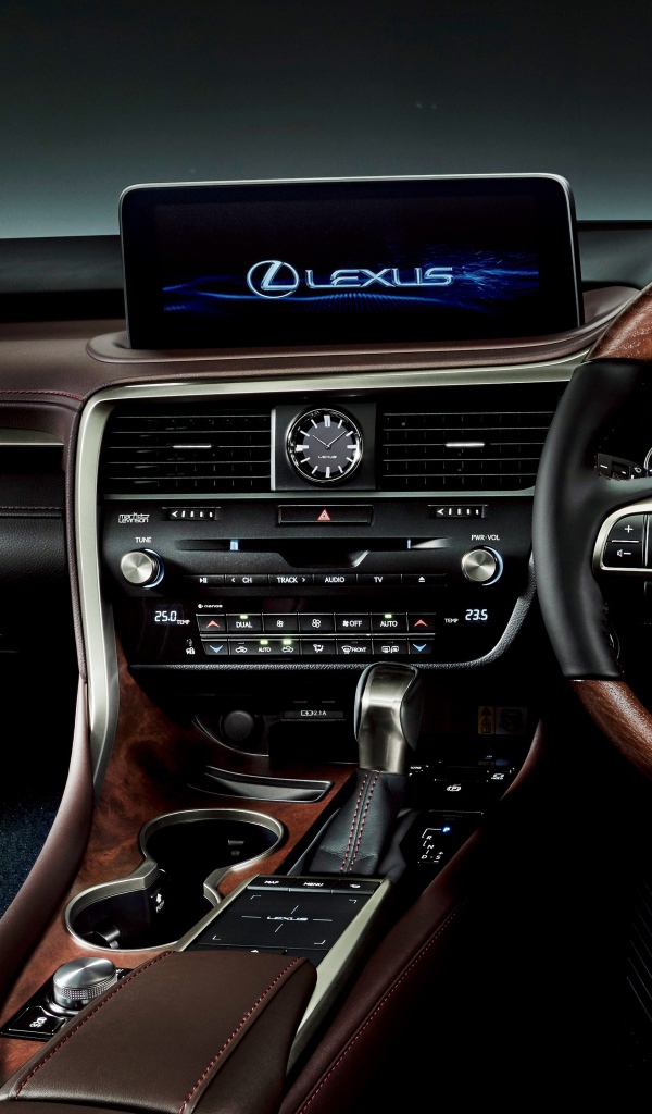 Салон автомобиля Lexus RX 450h 2019 года 