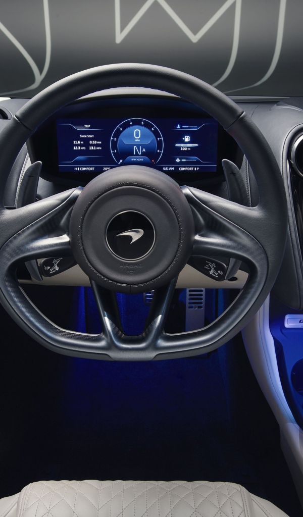 Салон автомобиля McLaren GT By MSO 2019 года 