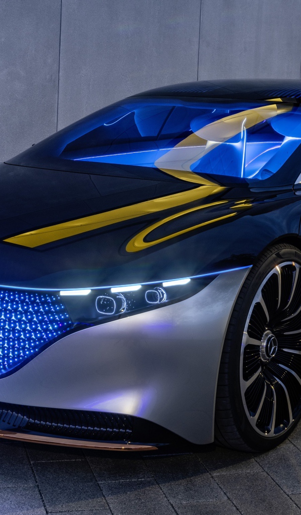 Автомобиль Mercedes-Benz Vision EQS 2019 года