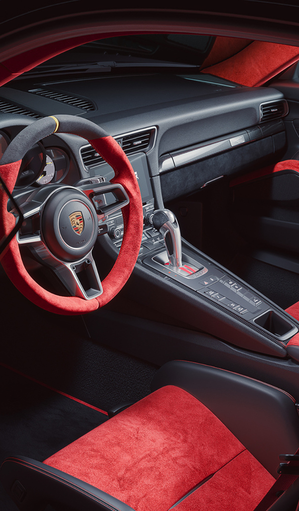 Салон автомобиля Porsche 911 GT2 RS