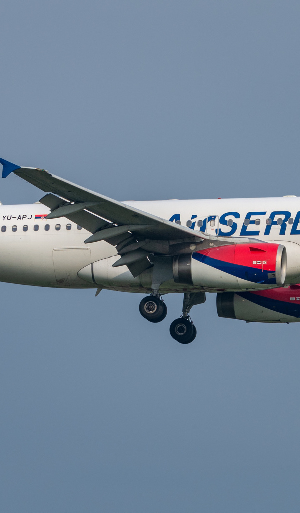 Большой пассажирский Airbus A319-100, авиакомпании Air Serbia