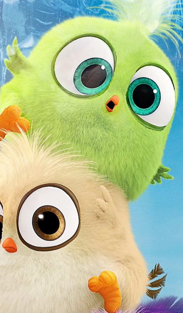 Новорожденные птички во льду мультфильм Angry Birds в кино 2, 2019 года