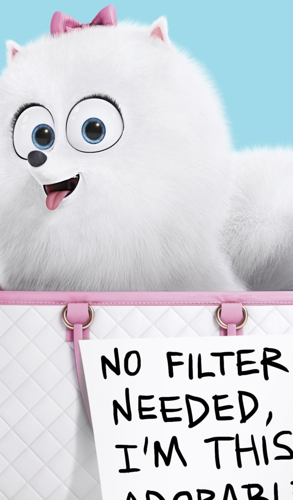 Померанский шпиц Гиджет из мультфильма Тайная жизнь домашних животных 2