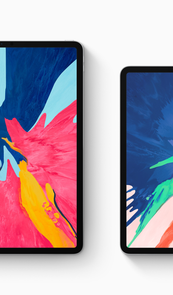 Новый Apple iPad Pro 11 на белом фоне
