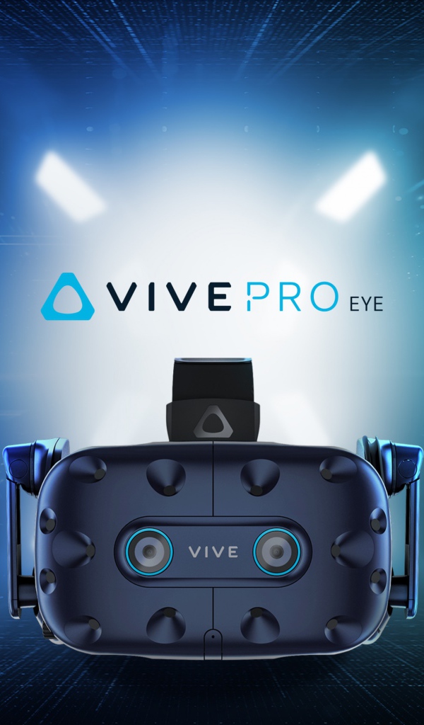Очки виртуальной реальности HTC Vive Pro Eye, CES 2019