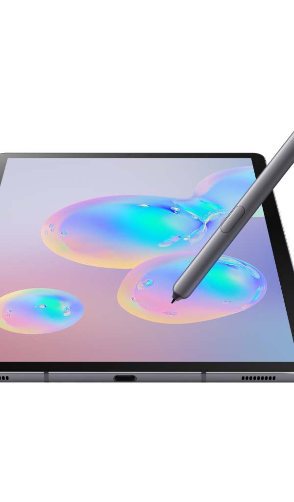 Планшеты Samsung Galaxy Tab S6 на белом фоне