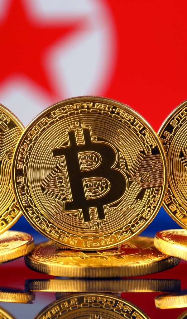 Round Bitcoin Gold Coins
