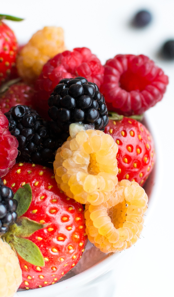 Вкусные сладкие спелые ягоды крупным планом