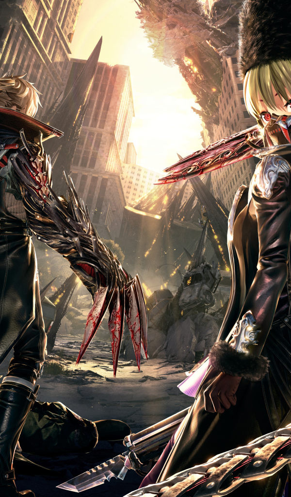 Новая видеоигра для PlayStation 4 Code Vein, 2019 года