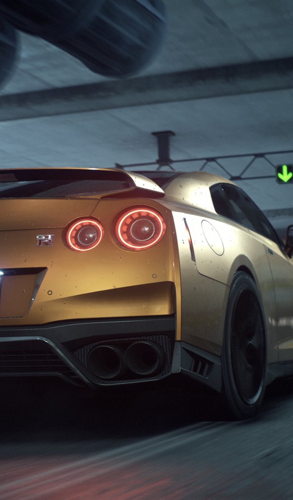 Автомобиль Nissan GT-R игра Need For Speed 