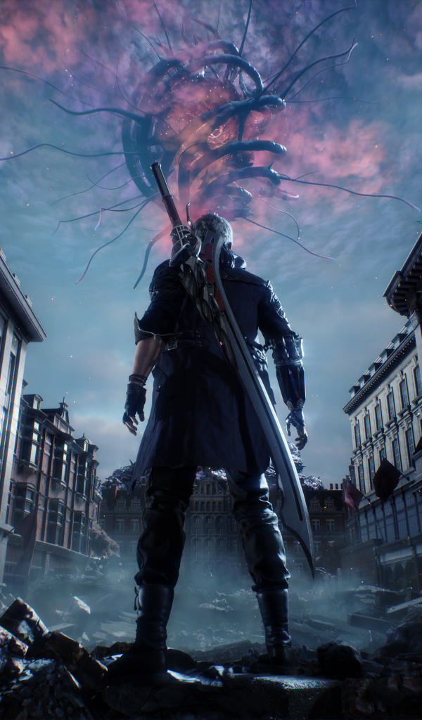 Персонаж новой компьютерной игры Devil May Cry 5, 2019 года