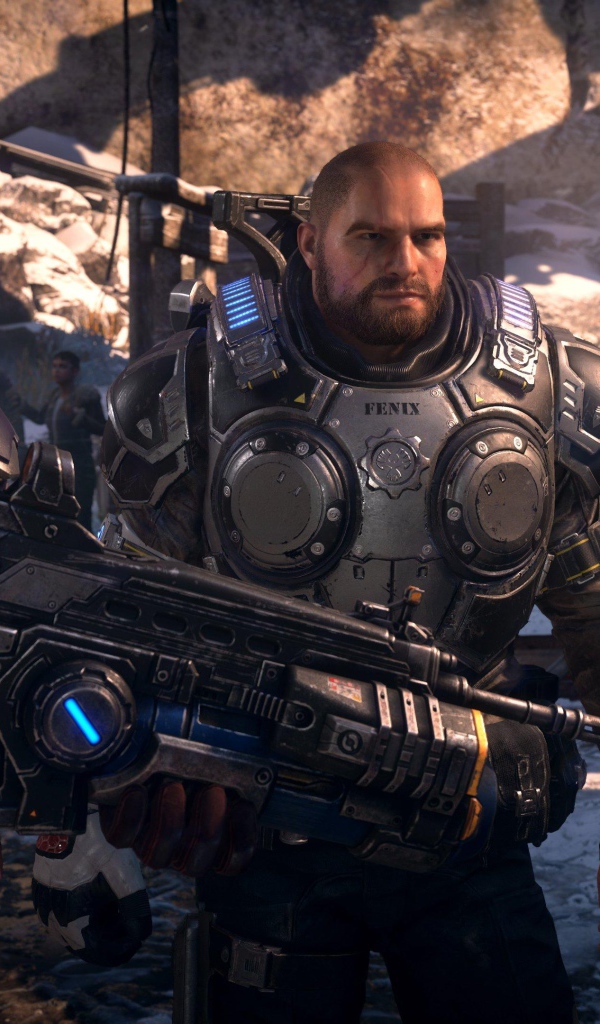 Персонажи компьютерной игры Gears 5, 2019