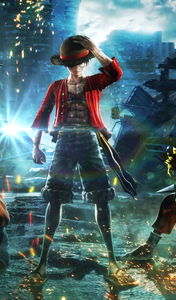 Персонажи новой видеоигры  Jump Force, 2019 года