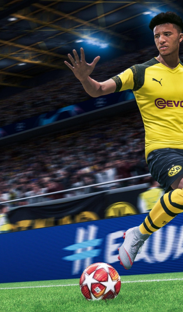 Скриншот видео игры FIFA 20