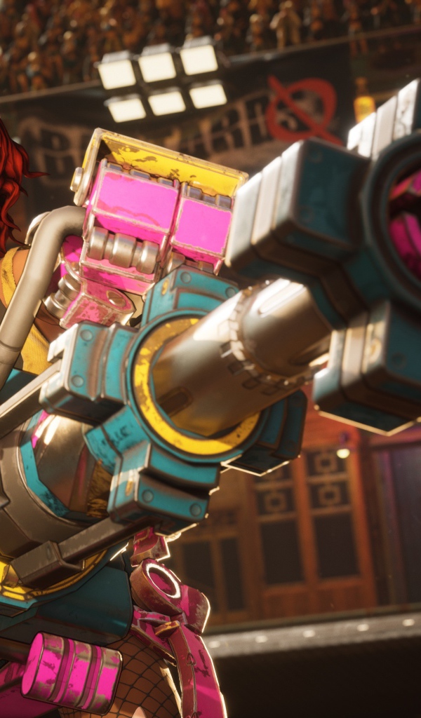 Кадр компьютерной игры Bleeding Edge, 2019