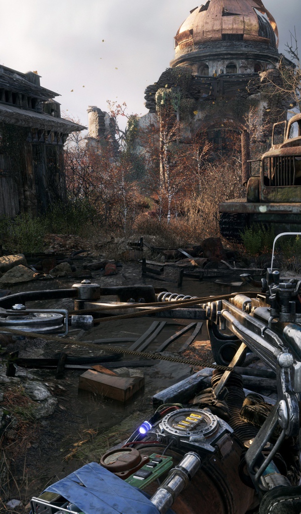 Кадр компьютерной игры Metro Exodus, 2019 года