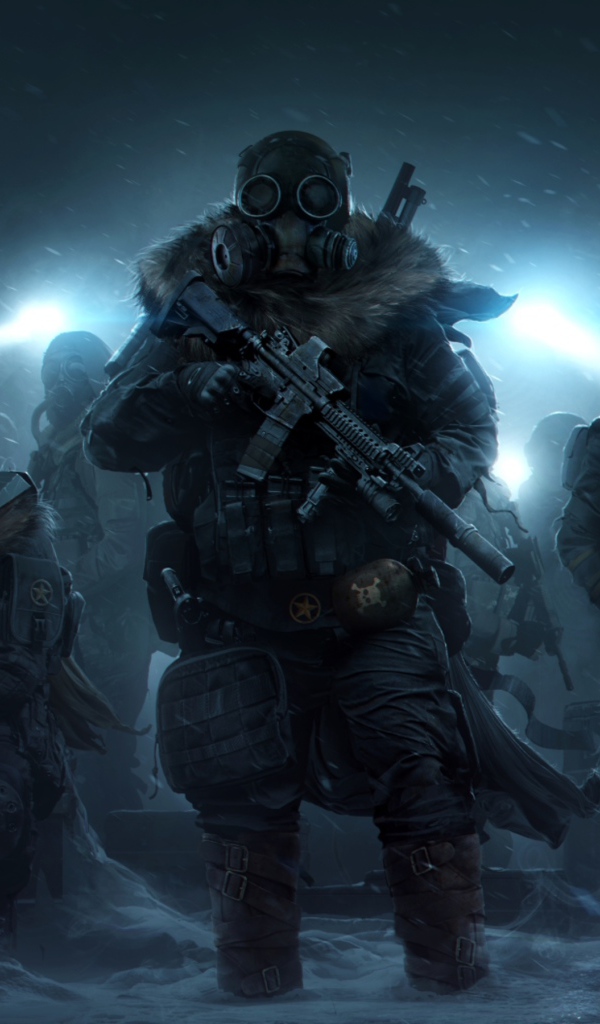 Кадр компьютерной игры Wasteland 3, 2019 года