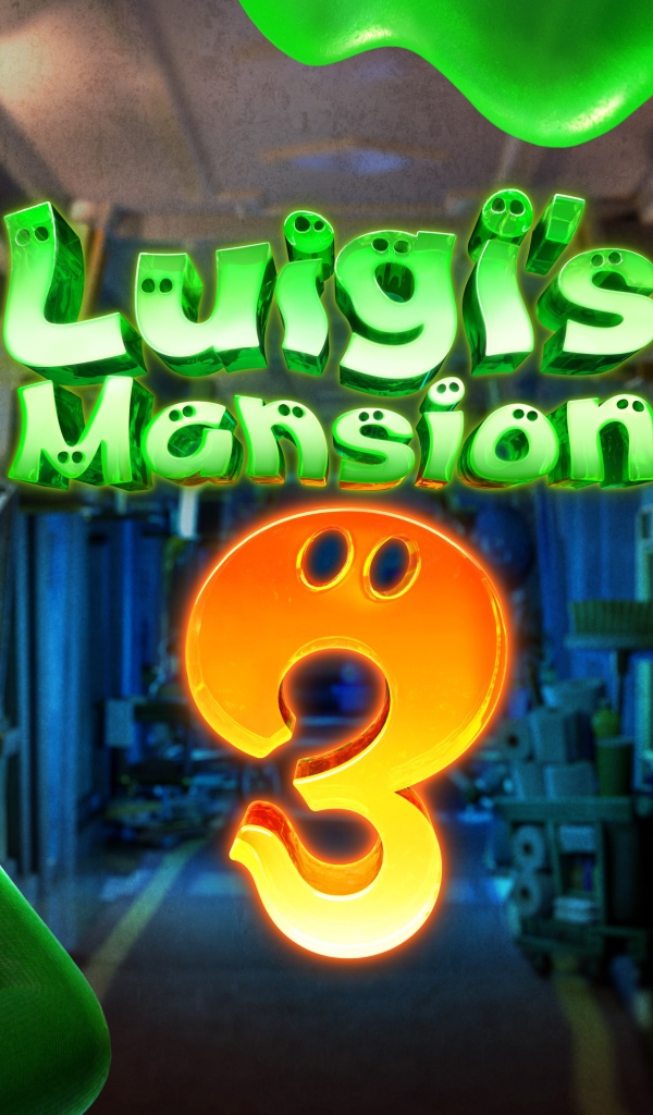 Постер видеоигры Luigi's Mansion 3, 2019