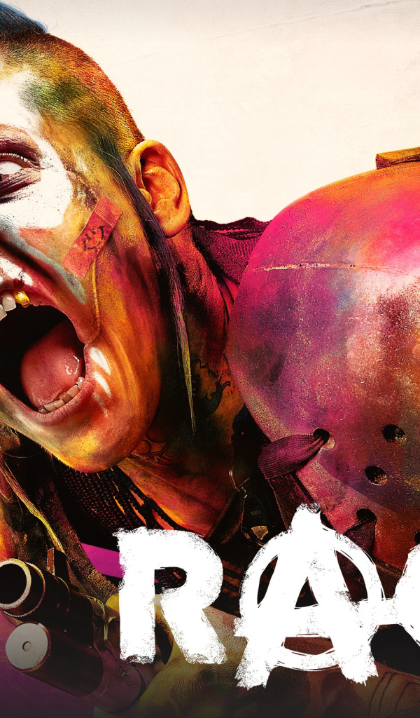 Постер компьютерной игры Rage 2, 2019 года