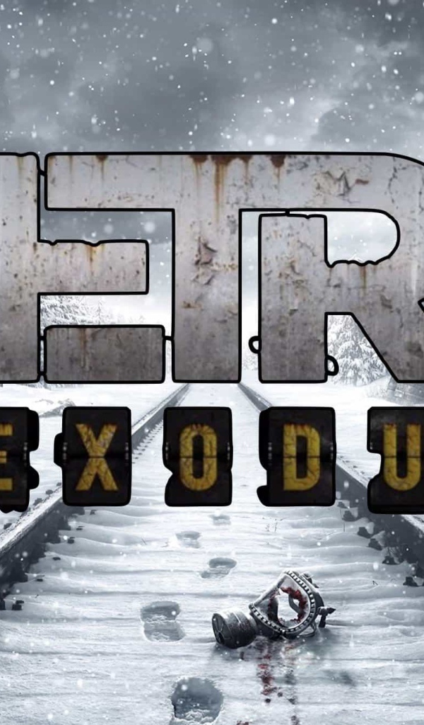 Постер новой компьютерной игры Metro Exodus, 2019