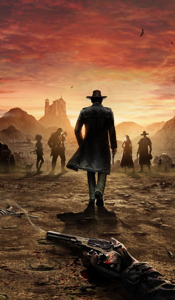 Постер новой видеоигры Desperados III, 2019 года