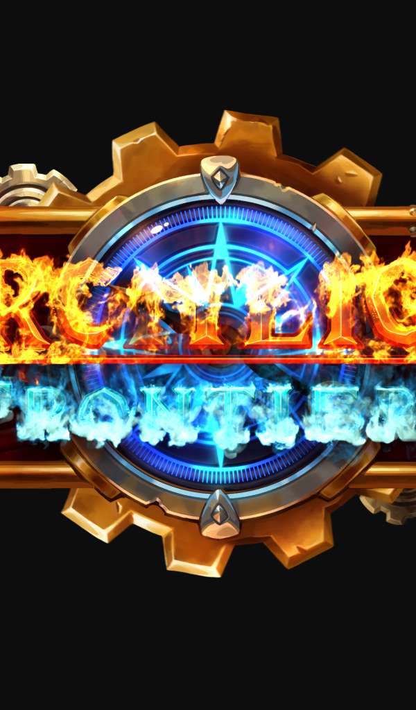 Постер компьютерной игры Torchlight Frontiers на черном фоне