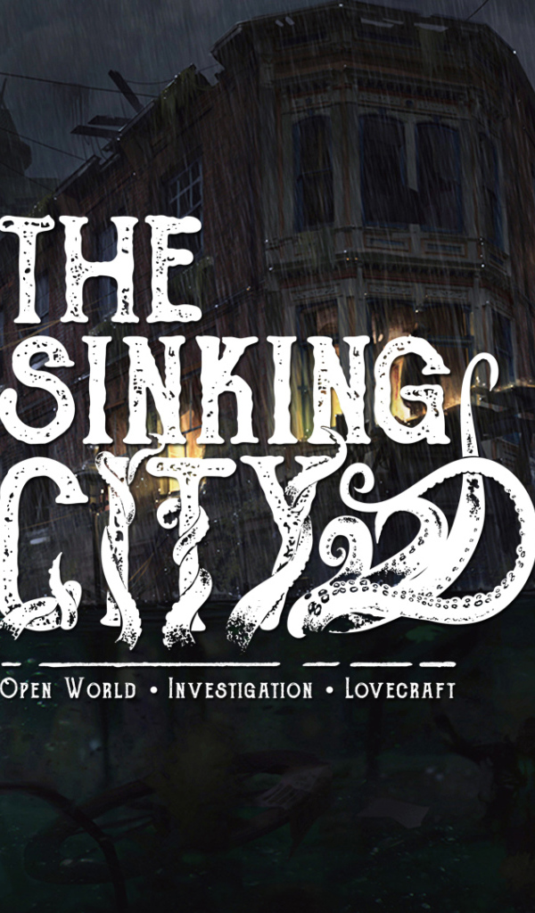 Постер новой компьютерной игры The Sinking City, 2019