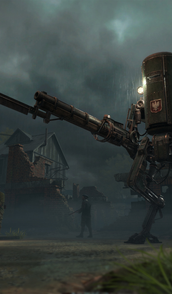 Робот из новой видеоигры Iron Harvest, 2019