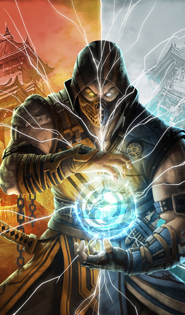 Скорпион персонаж компьютерной игры Mortal Kombat 11 