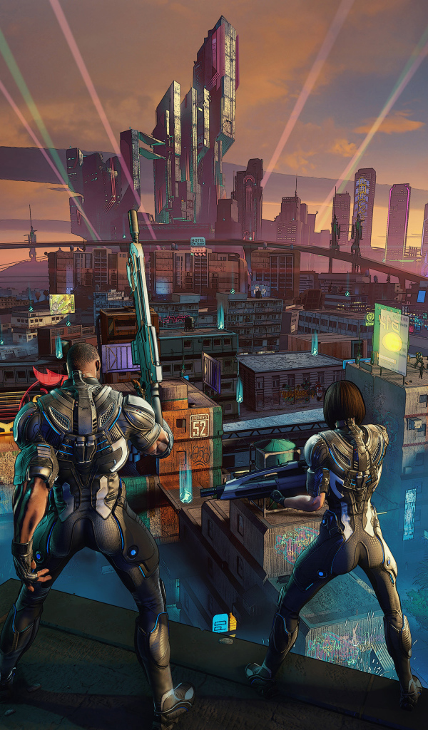 Скриншот компьютерной игры Crackdown 3, 2019