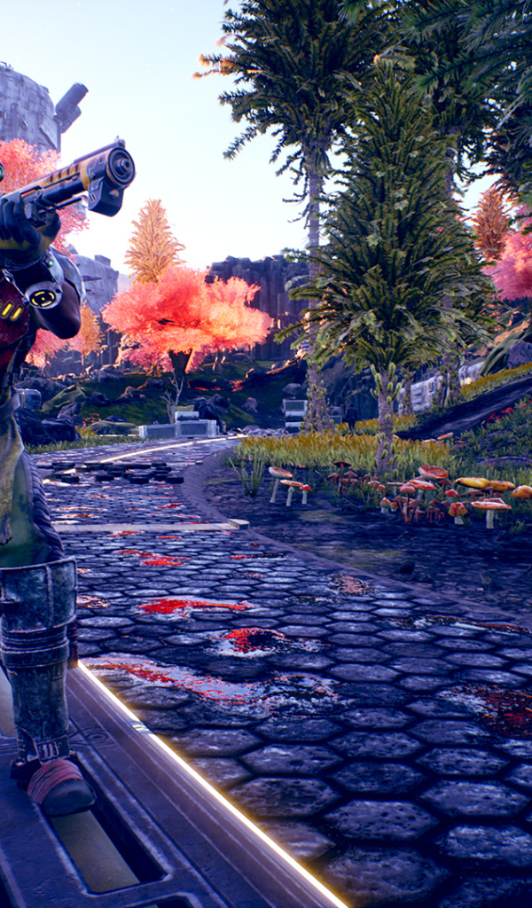 Скриншот компьютерной игры The Outer Worlds, 2019 года