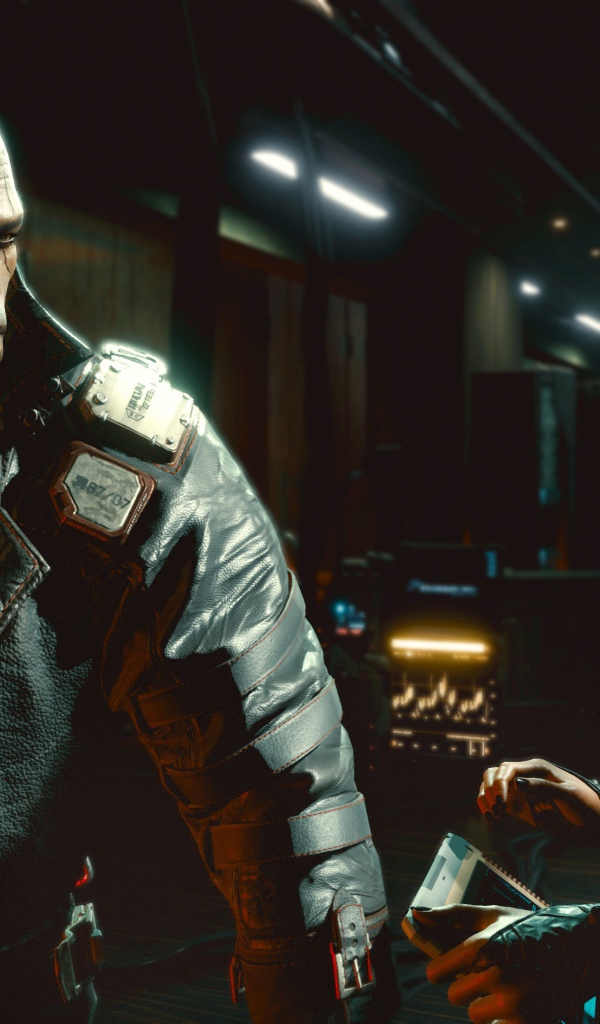 Скриншот новой компьютерной игры Cyberpunk 2077