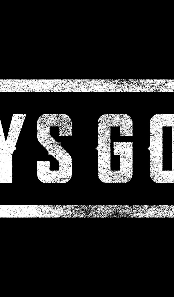 Логотип видеоигры Days Gone, 2019 года на черном фоне