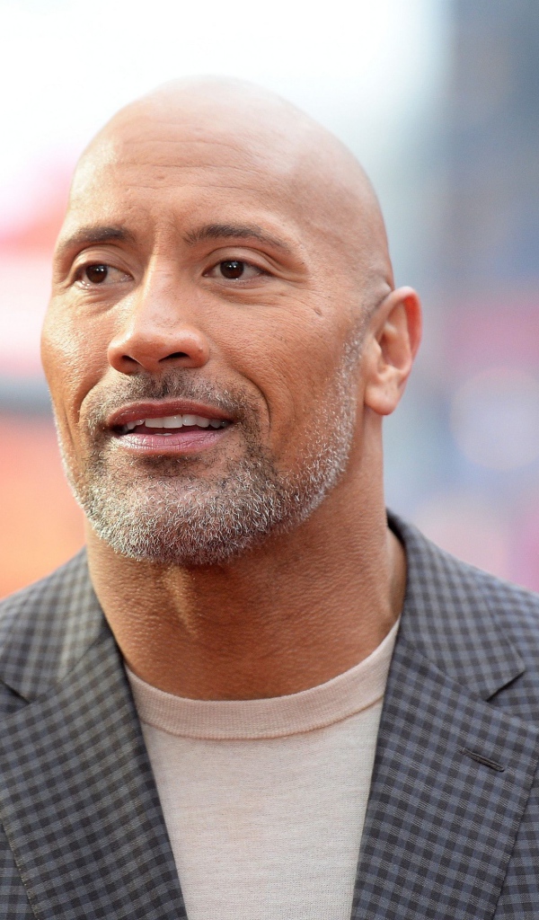 Спортивный мужчина, актер Дуэйн Джонсон