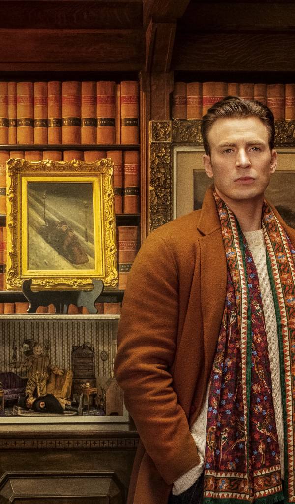 Актер Крис Эванс в фильме Достать ножи, 2019