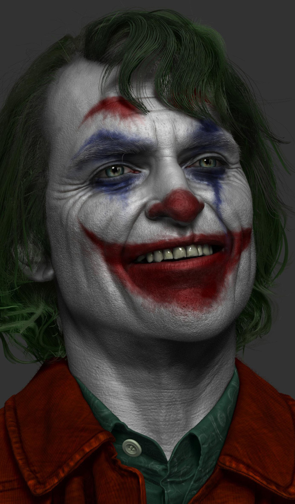 Actor Joaquin Phoenix in the movie Joker, 2019