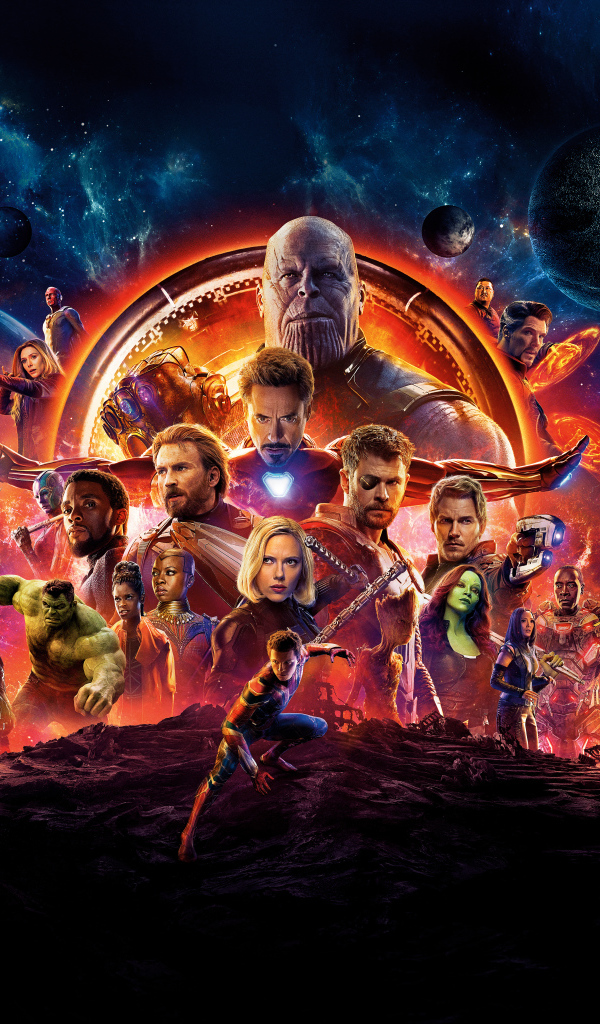 Постер фильма Мстители: Война Бесконечности