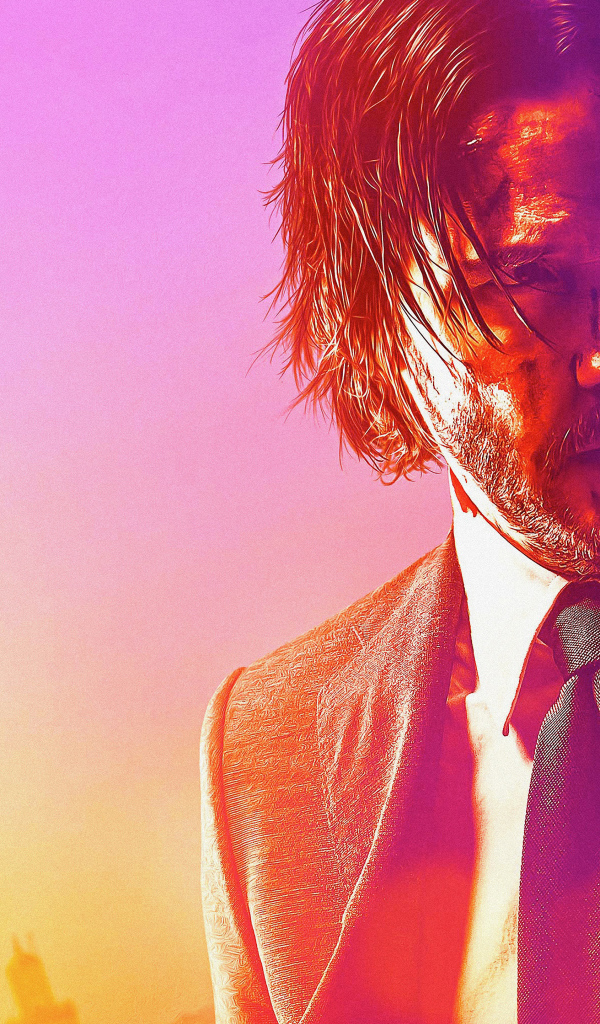 Киану Ривз в фильме Джон Уик 3, 2019 года