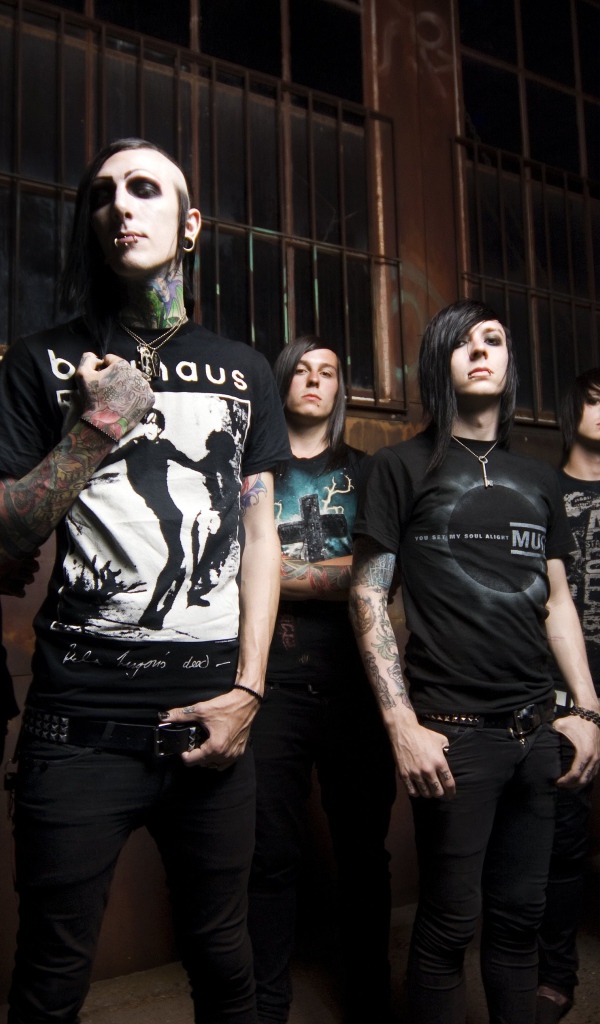 Американская метал группа Motionless In White