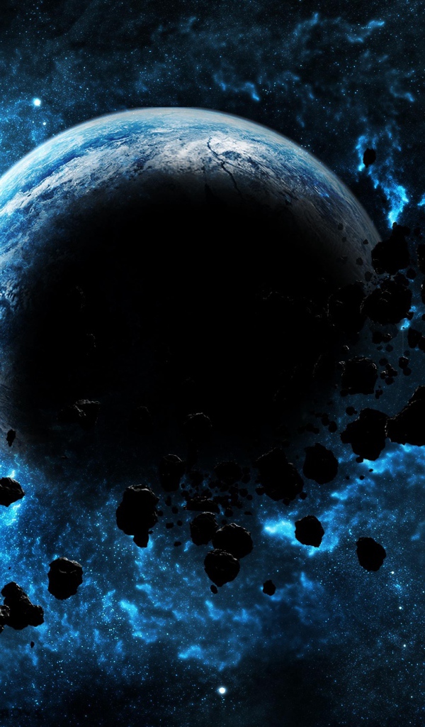 Астероидный дождь приближается к планете земля