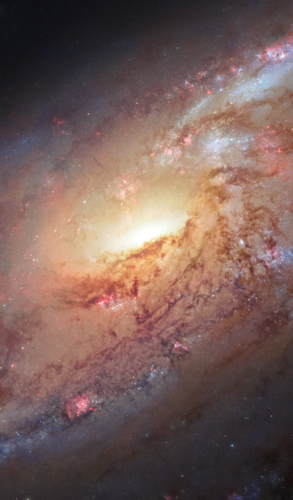 Космическая спираль в небе 