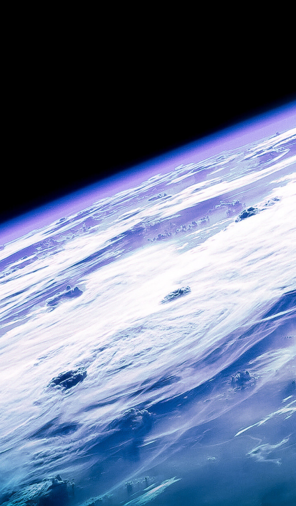 Поверхность планеты земля вид из космоса