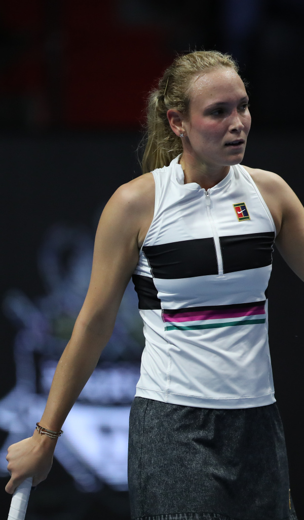 Теннисистка Донна Векич на корте