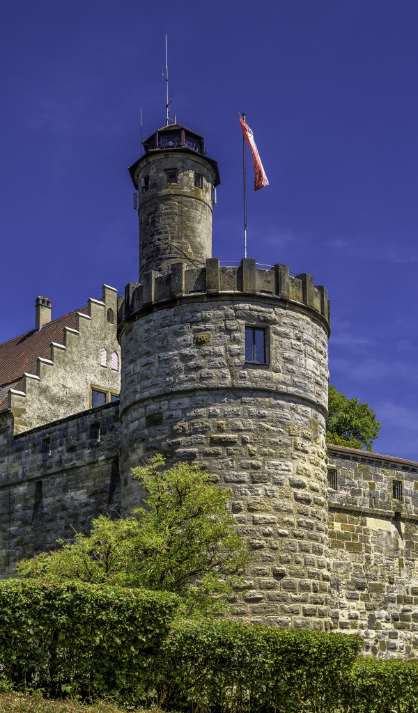 Средневековая крепость Альтенбург, Германия