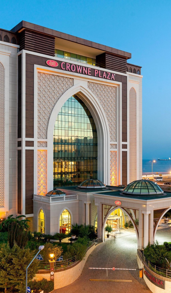 Красивый отель Кроун плаза Анталья, Турция