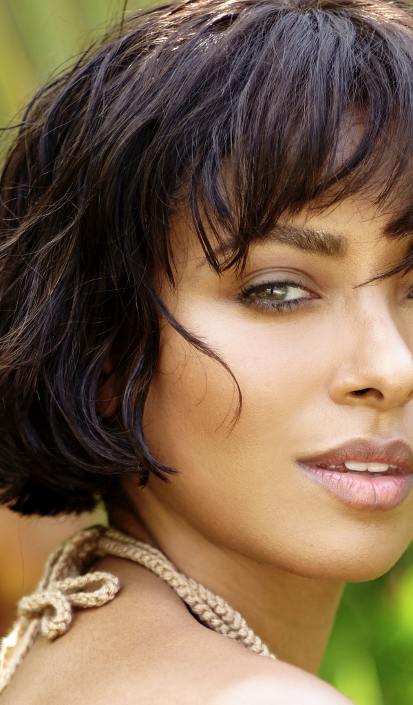 Американская актриса Катерина Грэхэм лицо крупным планом